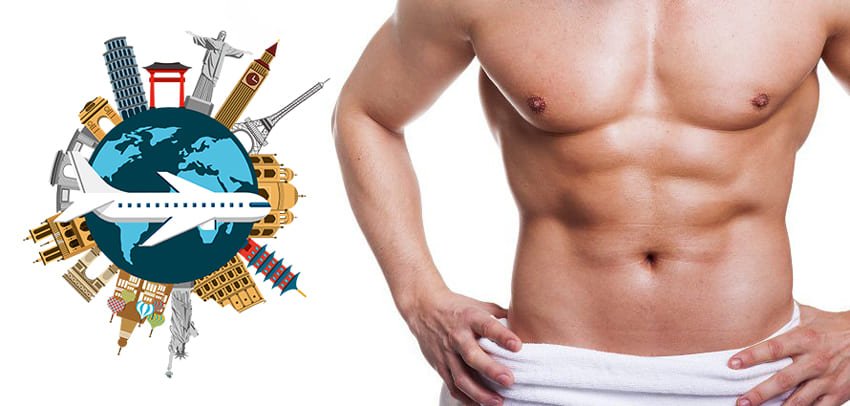 image d'une gravure abdominale avec une liposuccion HD